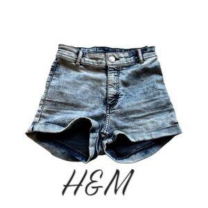 H&M Women's Blue Denim Shorts